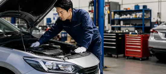 水戸市・茨城町で事故や修理時の代車利用に対応するRVレンタの整備サポートイメージ